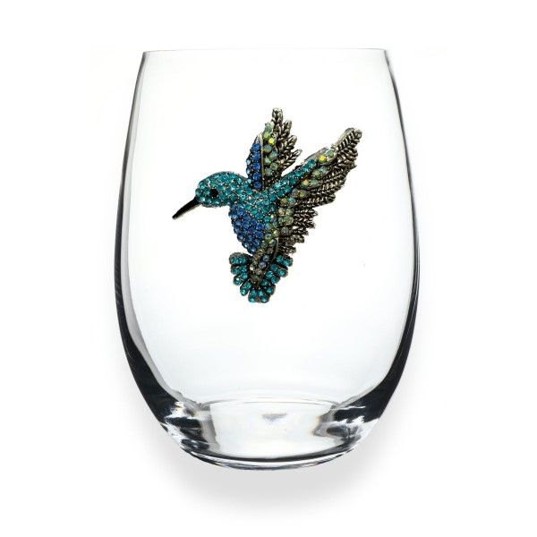 Hummingbird Stemless Wine Glass Dickinson Jewelers Dunkirk, MD