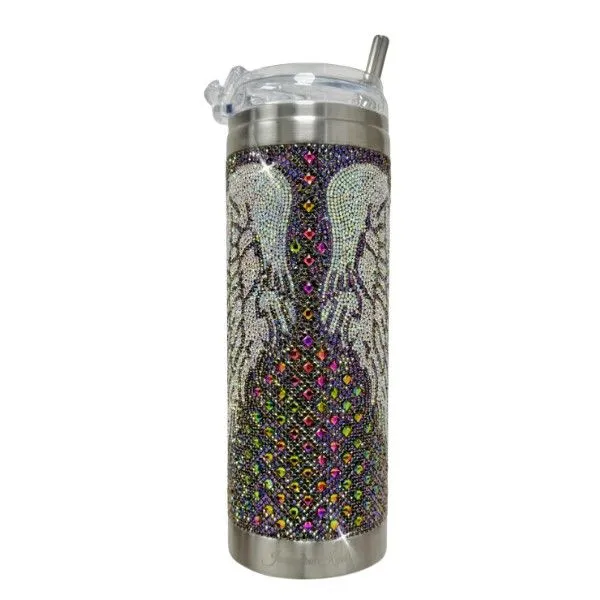 Jacqueline Kent "Divine Collection" Strength Multi AB Crystals Tumbler - 20oz. Dickinson Jewelers Dunkirk, MD