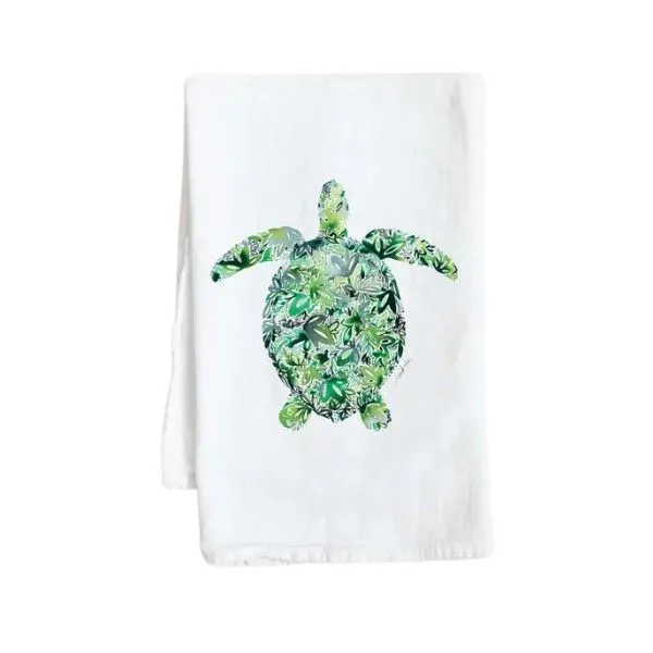 Sea Turtle Flour Sack Tea Towel Dickinson Jewelers Dunkirk, MD