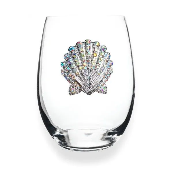 Seashell Stemless Wine Glass Dickinson Jewelers Dunkirk, MD
