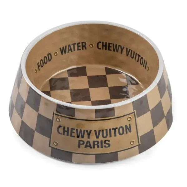 Large Checker Chewy Vuiton Bowl Dickinson Jewelers Dunkirk, MD