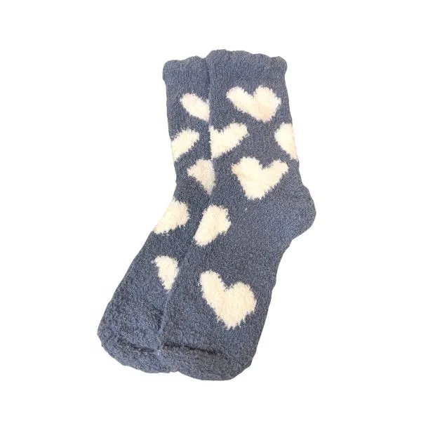 Boutique Gifts Valentine's Heart Fuzzy Socks Dickinson Jewelers Dunkirk, MD