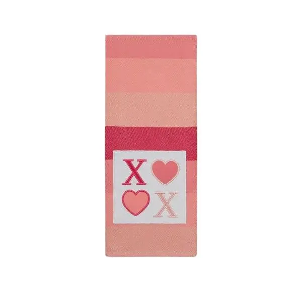 Boutique Gifts XOXO Cotton Kitchen Towel Dickinson Jewelers Dunkirk, MD