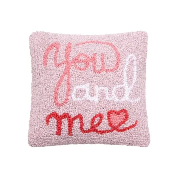 Wool Hooked Pillow 10x10 Dickinson Jewelers Dunkirk, MD