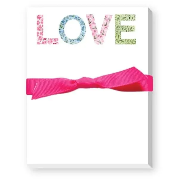 Floral Love Mini Valentine Notepad Dickinson Jewelers Dunkirk, MD