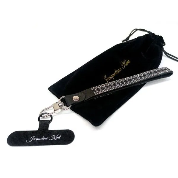"Black Diamond" Crystals Phone Wrist Lanyard Dickinson Jewelers Dunkirk, MD