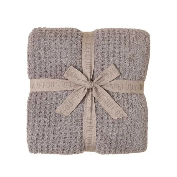 Barefoot Dreams - CozyChic® Waffle Throw in Beach Rock Dickinson Jewelers Dunkirk, MD