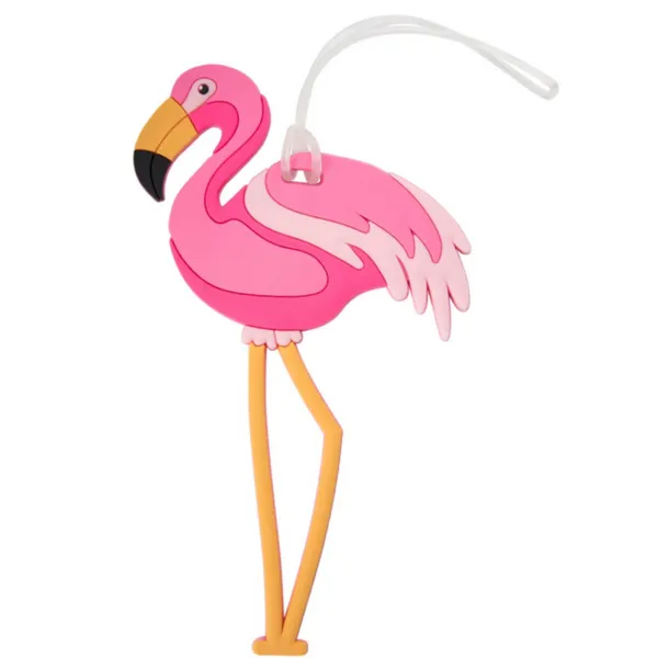 Flamingo Silicone Luggage Tag Dickinson Jewelers Dunkirk, MD