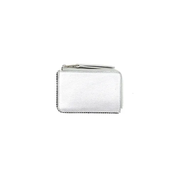 Silver Synthetic Leather Wallet Dickinson Jewelers Dunkirk, MD