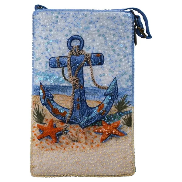 Hand Beaded Ocean Anchor Club Bag Dickinson Jewelers Dunkirk, MD