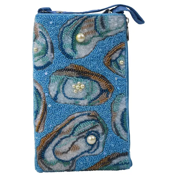 Hand Beaded Oyster Club Bag Dickinson Jewelers Dunkirk, MD