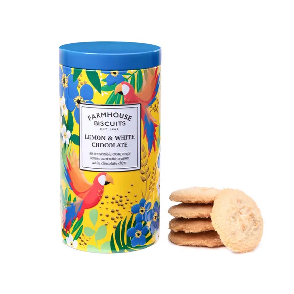 Tropical Lemon & White Choc Tin Tube Dickinson Jewelers Dunkirk, MD