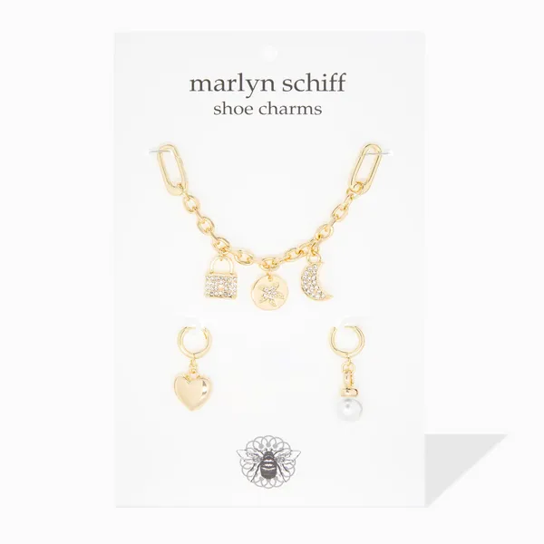 Boutique Gifts Pave Pearl Shoe Charm Set Dickinson Jewelers Dunkirk, MD