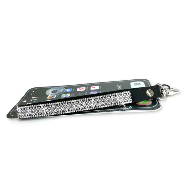 White Diamond Crystals Phone Wrist Lanyard Dickinson Jewelers Dunkirk, MD