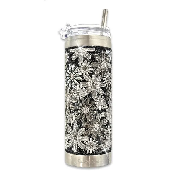 Jacqueline Kent Black Crystal Tumbler - 20oz. Dickinson Jewelers Dunkirk, MD