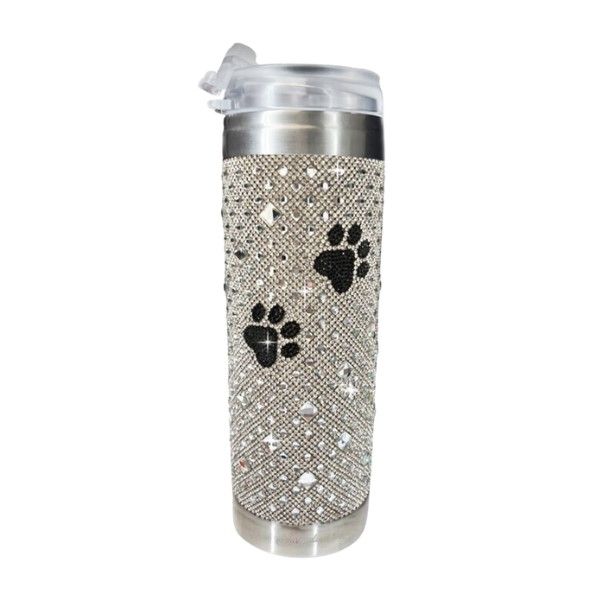 Jacqueline Kent Black Paws Crystals Tumbler Dickinson Jewelers Dunkirk, MD