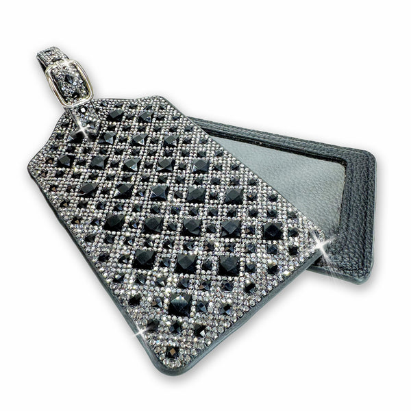 Black Crystals Luggage Tag Dickinson Jewelers Dunkirk, MD