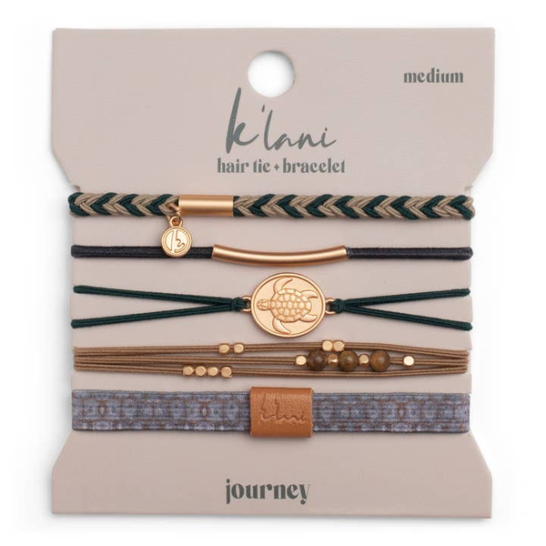 Hair Tie Bracelet in Medium, Journey, Boutique Gifts Dickinson Jewelers Dunkirk, MD