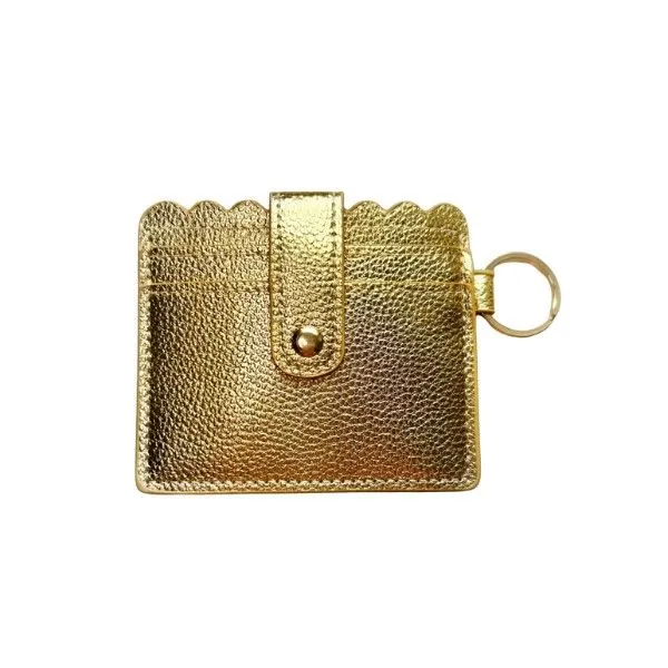 Gold Credit Card Holder Wallet Keychain Dickinson Jewelers Dunkirk, MD