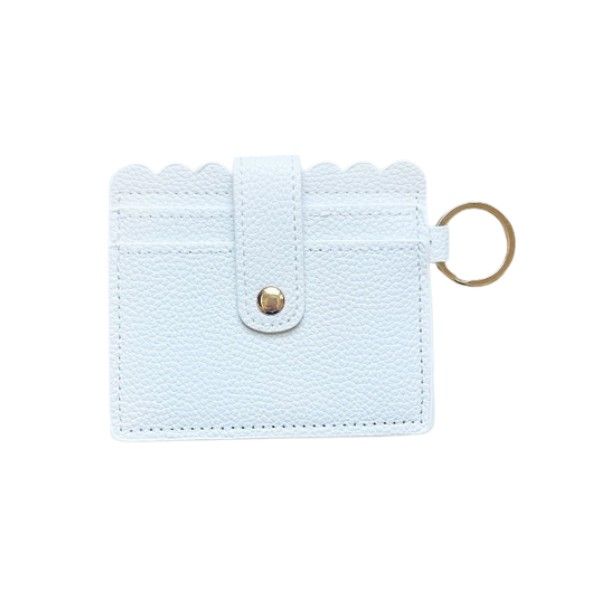 White Credit Card Holder Keychain Dickinson Jewelers Dunkirk, MD
