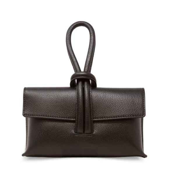 Black Italian Leather Wristlet Bag Dickinson Jewelers Dunkirk, MD
