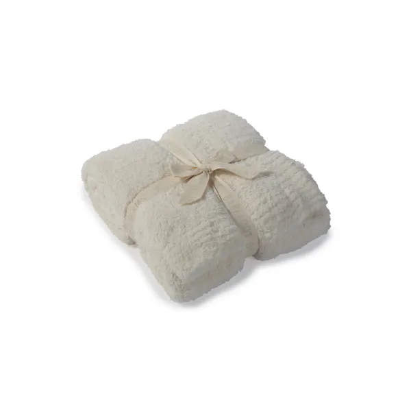 CozyChic® Throw in Cream 54" x 72" Dickinson Jewelers Dunkirk, MD