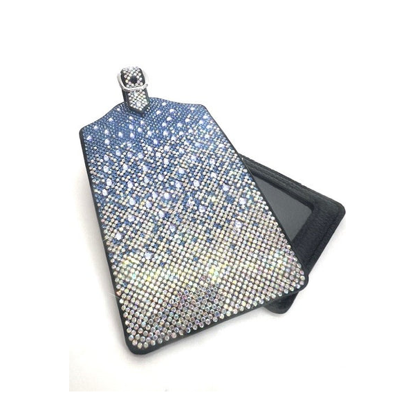 Blue Frost Crystals Luggage Tag Dickinson Jewelers Dunkirk, MD