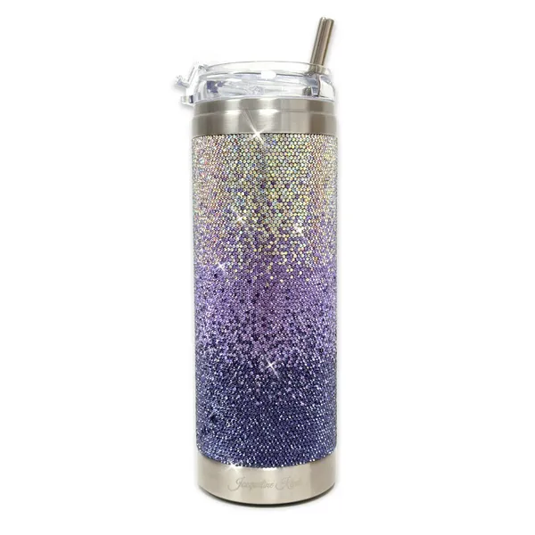 Jacqueline Kent Ultra Violet Purple Ombre Crystals Tumbler Dickinson Jewelers Dunkirk, MD