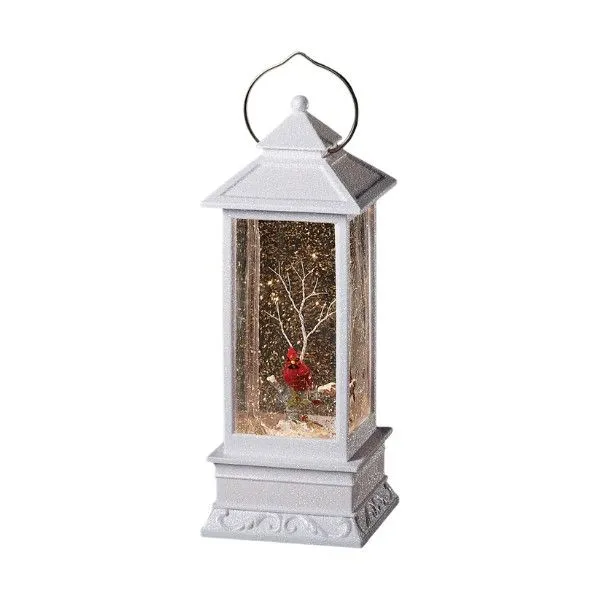 Lighted Swirl Lantern with Cardinal Dickinson Jewelers Dunkirk, MD