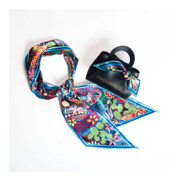 Fiesta Floral Accessory Scarf in Boutique Gifts Dickinson Jewelers Dunkirk, MD