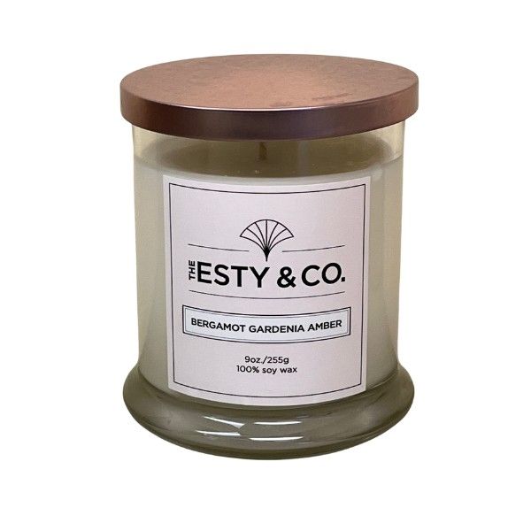 Amber Soy Wax Candle - 9 oz. Jar Dickinson Jewelers Dunkirk, MD