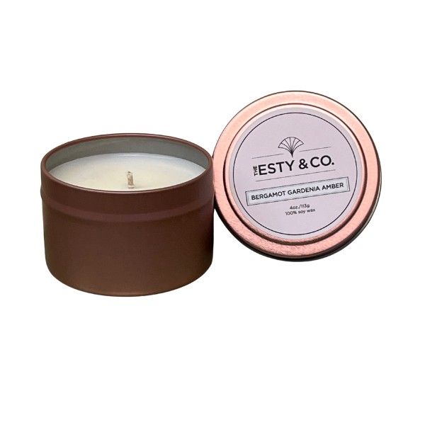 Amber Soy Wax Candle - 4 oz. Tin Dickinson Jewelers Dunkirk, MD