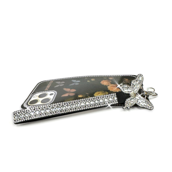 Silver Crystals Phone Wrist Lanyard Dickinson Jewelers Dunkirk, MD