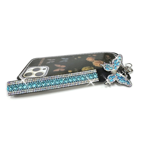 Jacqueline Kent Turquoise Crystals Phone Wrist Lanyard Dickinson Jewelers Dunkirk, MD