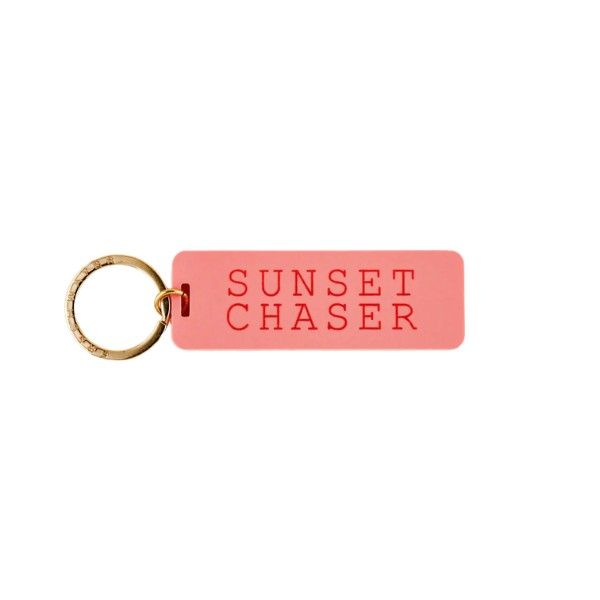Rose Gold Rectangle Keychain Dickinson Jewelers Dunkirk, MD