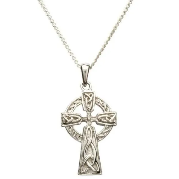 Sterling Silver Double Sided Celtic Cross Pendant Dickinson Jewelers Dunkirk, MD
