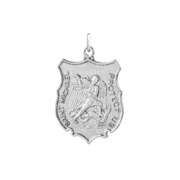 Sterling Silver Saint Michael Medal Dickinson Jewelers Dunkirk, MD