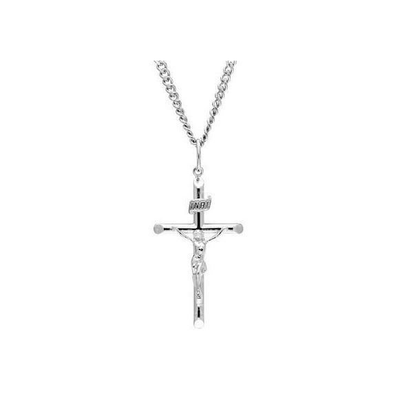 Sterling Silver Crucifix Pendant Dickinson Jewelers Dunkirk, MD