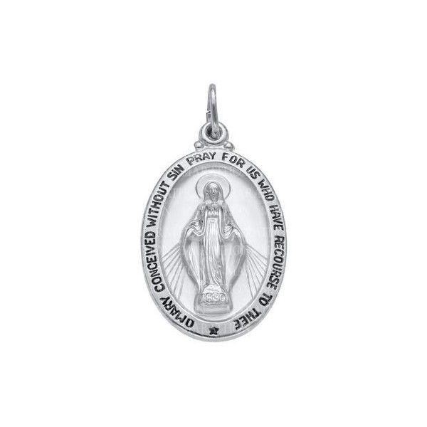 Sterling Silver Miraculous Medal Dickinson Jewelers Dunkirk, MD