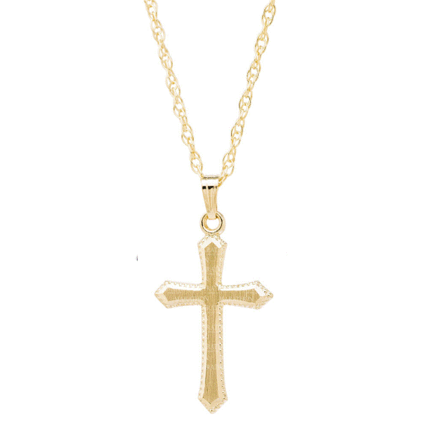 Gold Filled Cross Pendant Dickinson Jewelers Dunkirk, MD