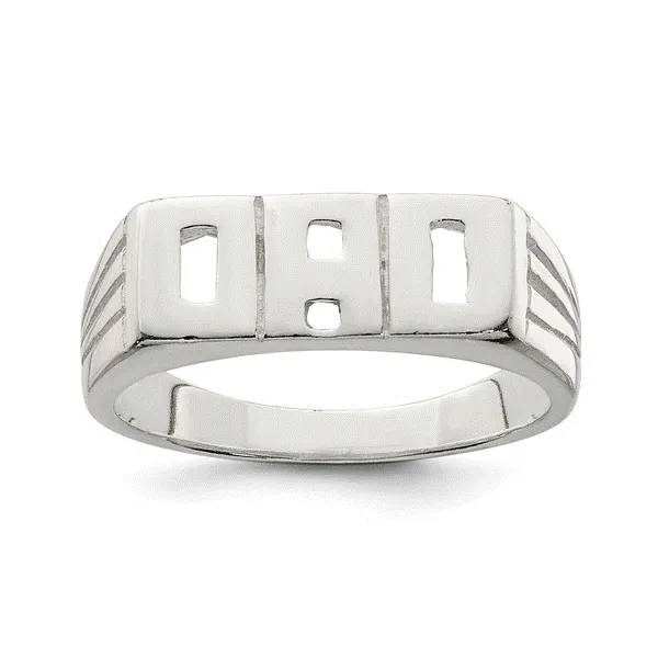 Sterling Silver DAD Ring - Sz 10 Dickinson Jewelers Dunkirk, MD