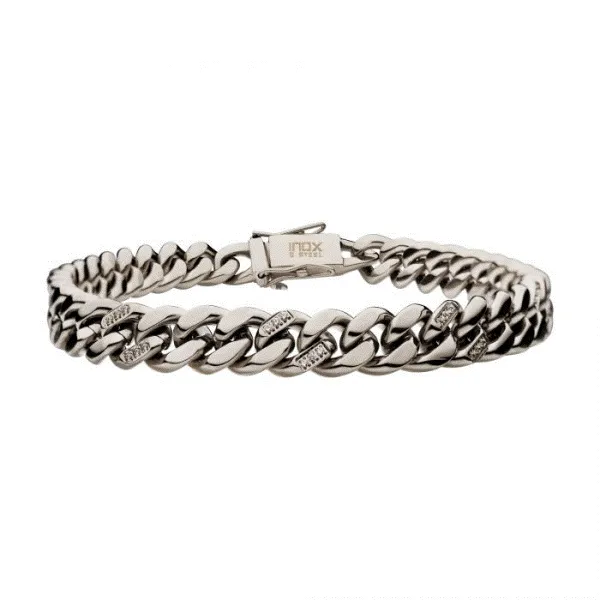 Stainless Steel Curb Chain Bracelet Dickinson Jewelers Dunkirk, MD