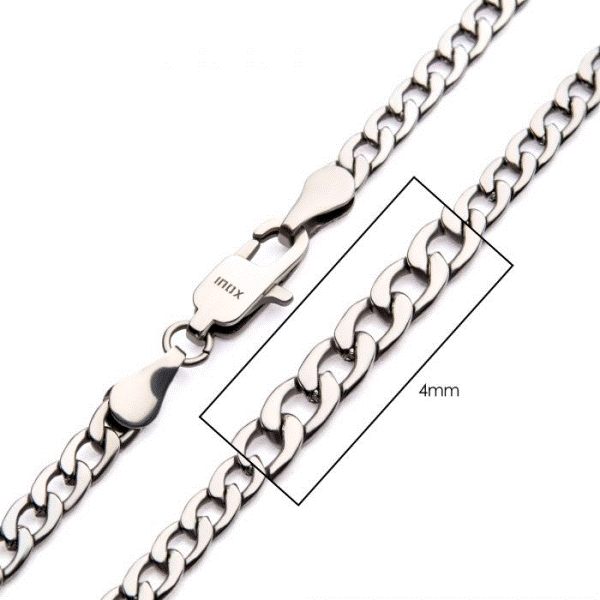 Men's Stainless Steel Classic Curb Chain Dickinson Jewelers Dunkirk, MD