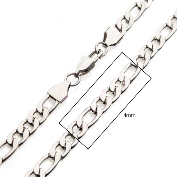 Stainless Steel Figaro Chain Dickinson Jewelers Dunkirk, MD