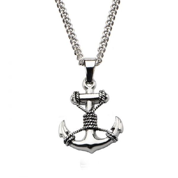 Stainless Steel Anchor Pendant Dickinson Jewelers Dunkirk, MD