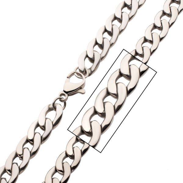 Titanium Curb Chain Necklace Dickinson Jewelers Dunkirk, MD