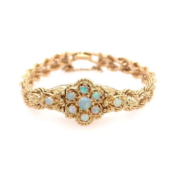 14k Yellow Gold Opal Watch Dickinson Jewelers Dunkirk, MD