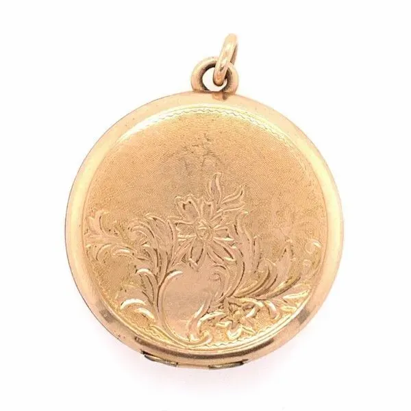 Round Gold Filled Locket Dickinson Jewelers Dunkirk, MD