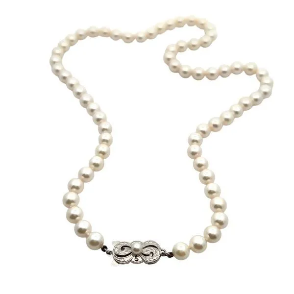 18" Strand of "MIKIMOTO" Pearls Dickinson Jewelers Dunkirk, MD
