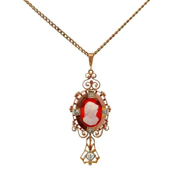 Cameo Drop Pendant Dickinson Jewelers Dunkirk, MD